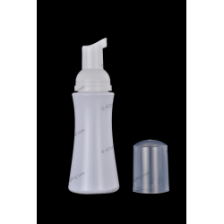 80ml Plastic PET Bottle with Foam Pump for Soap Packaging