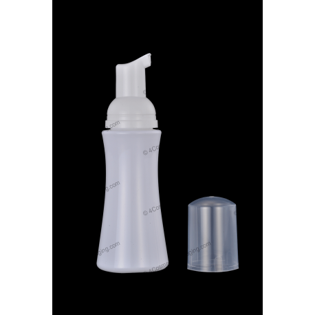 80ml Plastic PET Bottle with Foam Pump for Soap Packaging