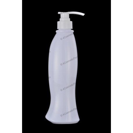 250ml 8oz Plastic PET Bottle 24/410 Neck with Lotion Pump for Cosmetics Packaging