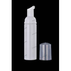 80ml Plastic PET Bottle with Foamer Pump for Cosmetics Packaging