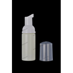 45ml Plastic PET Bottle with Foamer Pump for Cosmetics Packaging