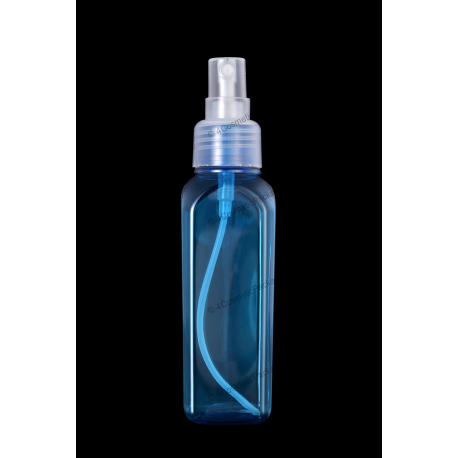 105ml Plastic PET Bottle 24/410 Neck Size with Fine Mist Sprayer for Cosmetics Packaging