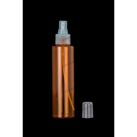 250ml Plastic PET Bottle 24/410 Neck with Fine Mist Sprayer for Cosmetics Packaging