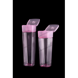 150ml 200ml Plastic PET Bottle with Flip Top Cap for Cosmetics Packaging