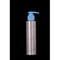 150ml 5oz Plastic PET Cylinder Bottle 24/410 with Fine Mist Sprayer for Cosmetics Packaging