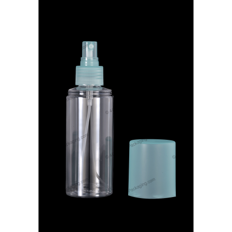 170ml Plastic PET Bottle 24/410 Neck with Fine Mist Sprayer and Overcap