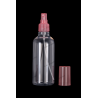 160ml Plastic PET Bottle 20/410 Neck with Fine Mist Sprayer for Cosmetics Packaging