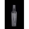 130ml Plastic PET Bottle 24/410 Neck with Fine Mist Sprayer for Cosmetics Packaging