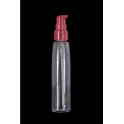 75ml Plastic PET Bottle 20/410 with Fine Mist Sprayer for Cosmetics Packaging