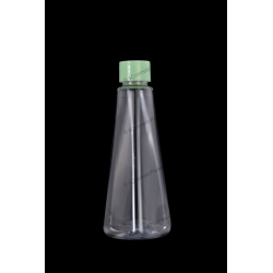 100ml Plastic PET Bottle 20/410 Neck with Screw On Cap for Cosmetics Packaging