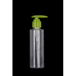 60ml 2oz Plastic PET Bottle 20/410 Neck with Lotion Pump for Cosmetics Packaging