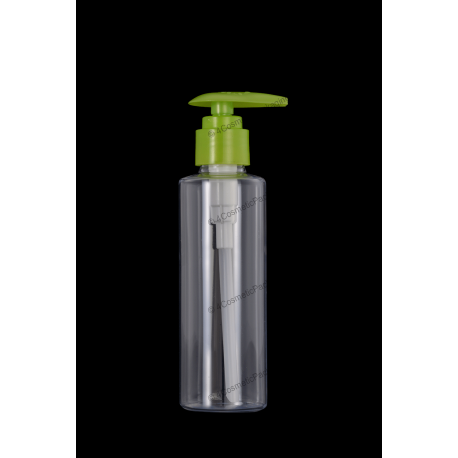 60ml 2oz Plastic PET Bottle 20/410 Neck with Lotion Pump for Cosmetics Packaging