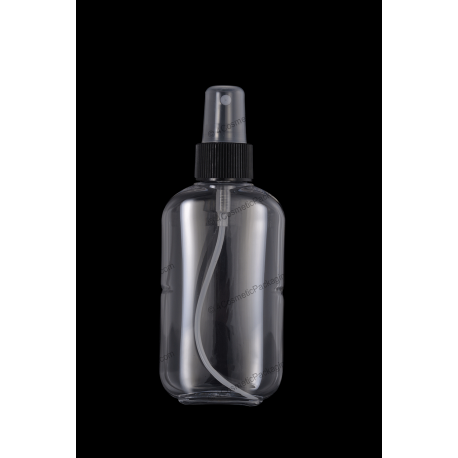 120ml 4oz Plastic PET Bottle 24/410 Neck with Fine Mist Sprayer for Cosmetics Packaging