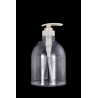 500ml Plastic PET Bottle 28/410 Neck with Lotion Pump for Cosmetics Packaging