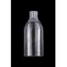 120ml 4oz PET Bottle 24/410 Neck with Screw On Cap for Packaging