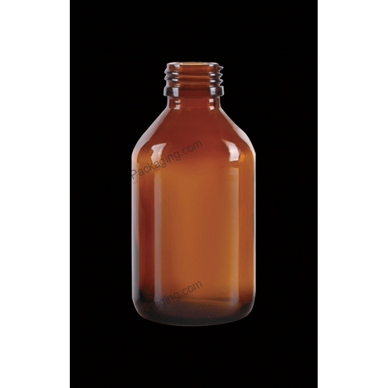 100ml Amber Glass Bottle for Syrups