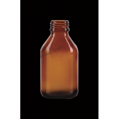 80ml Amber Glass Bottle for Syrups