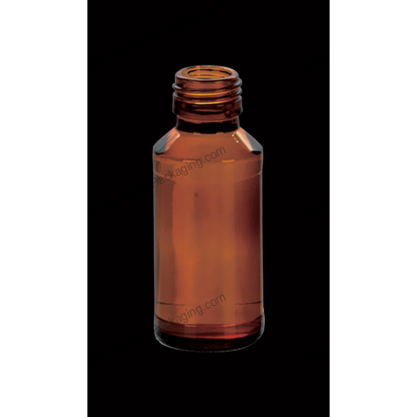 75ml Amber Glass Syrups Bottle