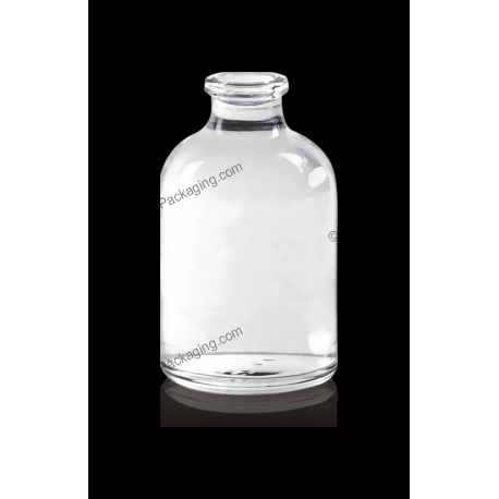 50ml Clear Glass Bottle for Antibiotics