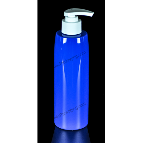 350ml Plastic PET Bottle Container with Lotion Pump for Cosmetic Packaging