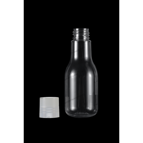 120ml 4oz Plastic PET Bottle 24/410 Neck Finish for Cosmetics Packaging